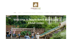 Desktop Screenshot of mkccmontessori.org