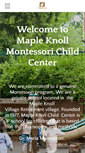 Mobile Screenshot of mkccmontessori.org